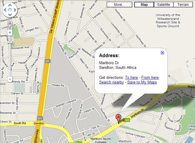 Google Maps South Africa Updated… At Last - Shaun Dewberry